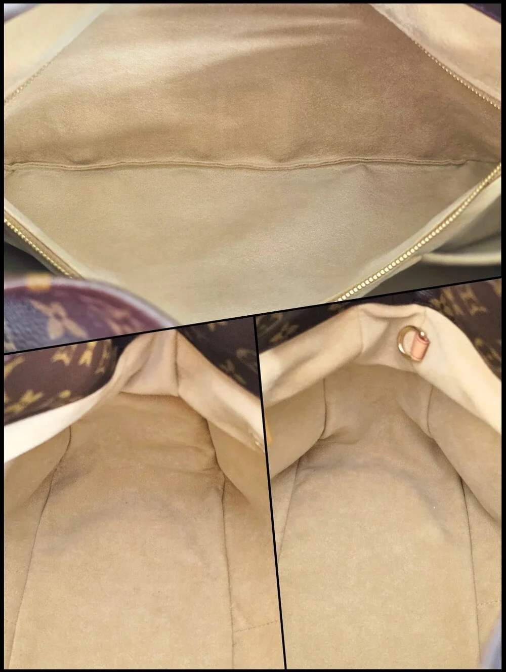 Louis Vuitton Artsy MM Monogram Hobo Bag Shoulder Bag